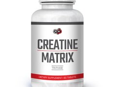 Creatine Matrix - 1667mg 90 Tablete, 3 tipuri de Creatina, Pure Nutrition USA